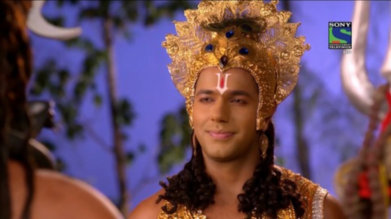 Lord Shiva blesses Gandhari
