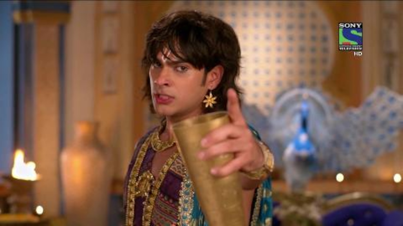 Krishnas Son Mocks a Sage