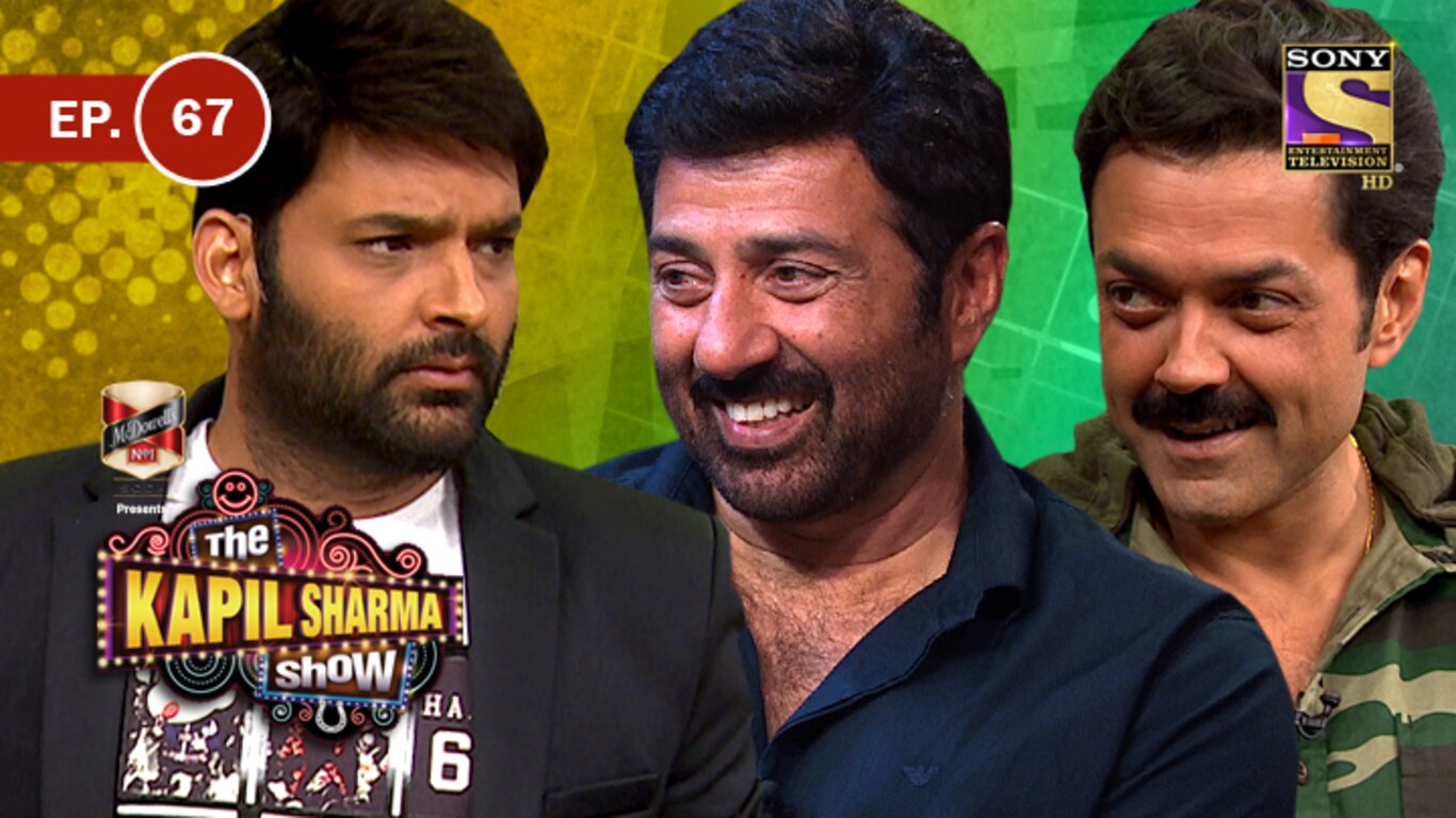 Sunny Deol And Bobby Deol In Kapil's Show