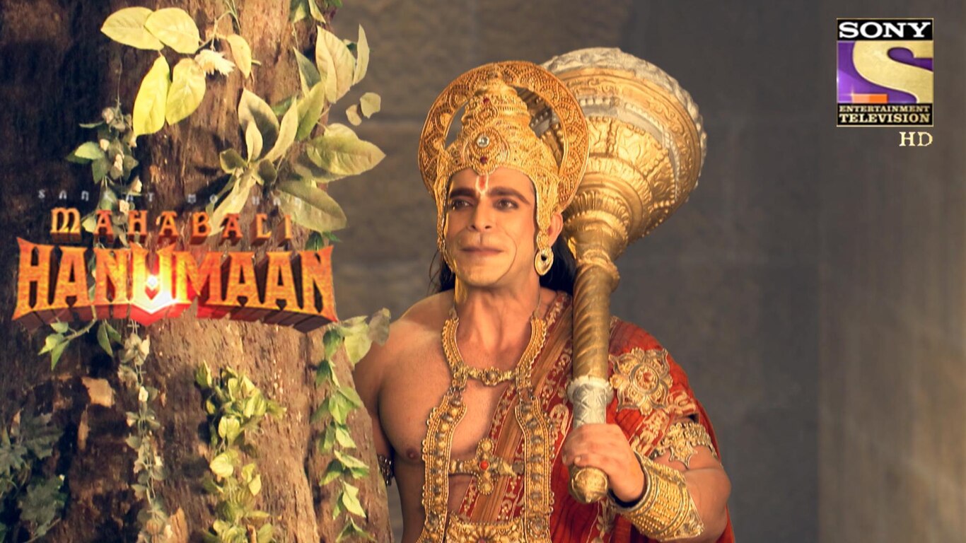 Hanuman Meets Sita At Valmiki's Ashram