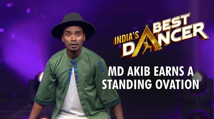 MD Akib Earns A Standing Ovation from India's Best Dancer season 1