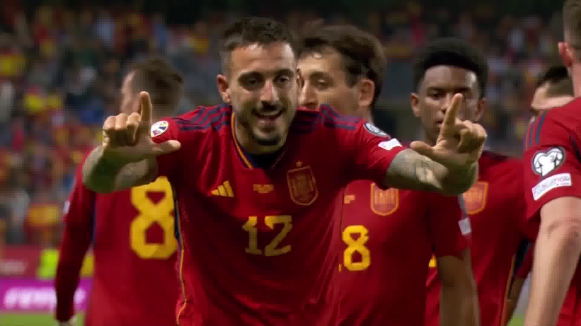 Watch Goal! Joselu Gets His Debut Goal For Spain from European