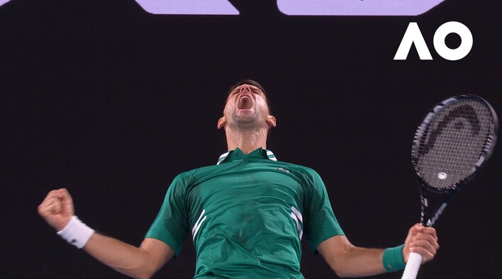 HLS - Djokovic vs Fritz - 12 Feb 2021 from Australian Open 2021 