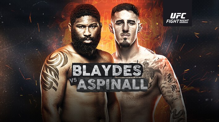 UFC Fight Night - Blaydes vs Aspinall - 24 July 2022 from UFC 2021-22 