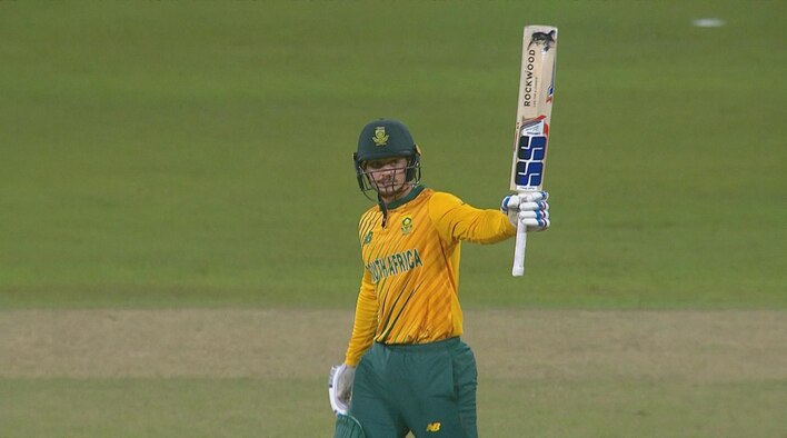 SPL - De Kock Scores A Delightful Fifty from South Africa Tour Of Sri Lanka 2021 