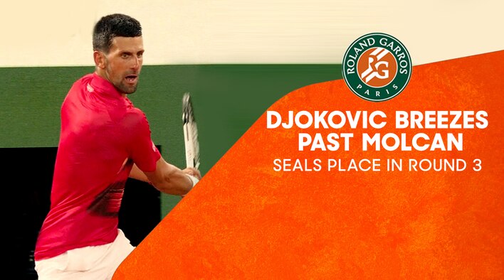 HLS - Djokovic vs Molcan - 25 May 2022 from Roland-Garros 2022 