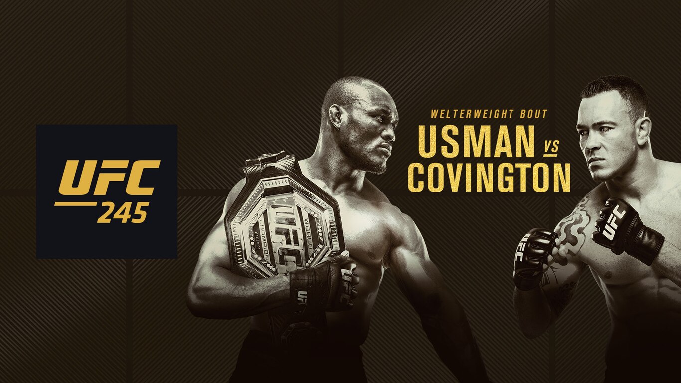 UFC 245: Usman vs Covington