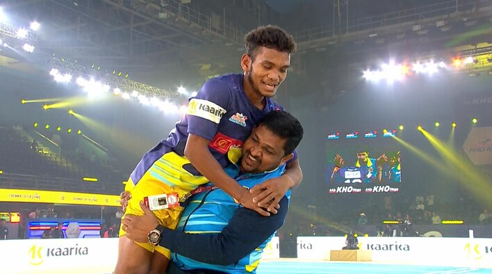 HLS - Chennai Quick Guns 58-42 Mumbai Khiladis - 29 Aug 2022 from Ultimate Kho Kho 2022 - 23 