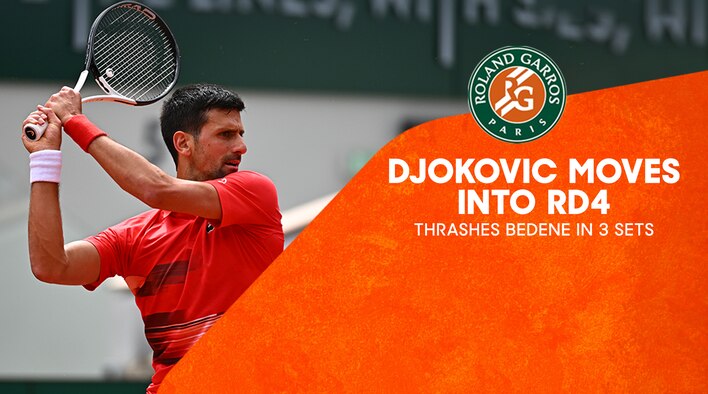 HLS - Djokovic vs Bedene - 27 May 2022 from Roland-Garros 2022 