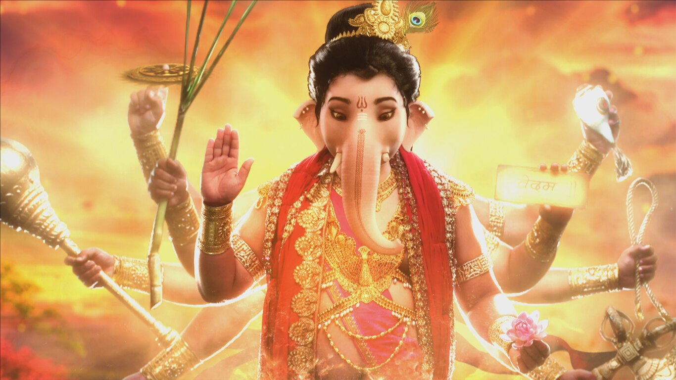 Maha Ganpati's Mayureshwar Avatar