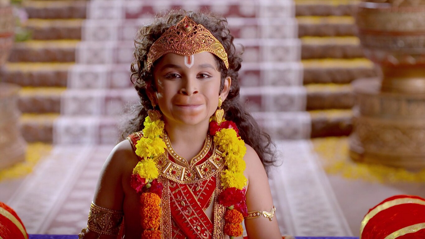 Lord Vayu Arrives At The Ceremony