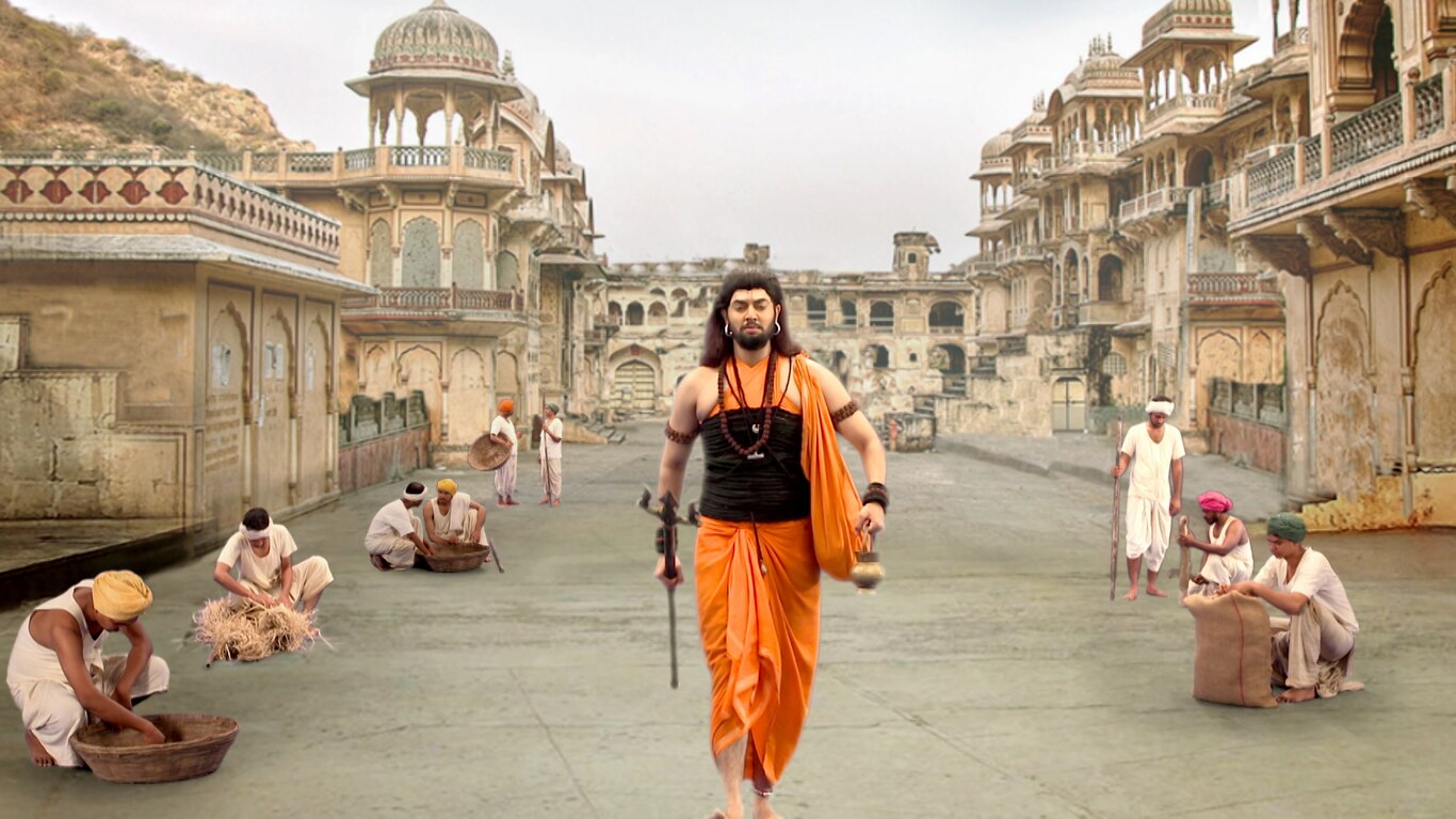 Kanifnath Is Welcomed To The Royal Palace