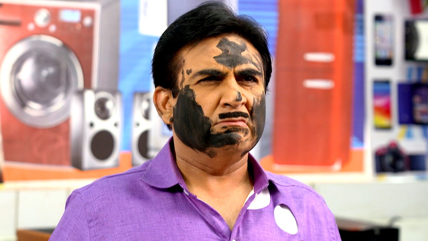 Taarak Mehta Ka Ooltah Chashmah – Jethalal's Face Blackened