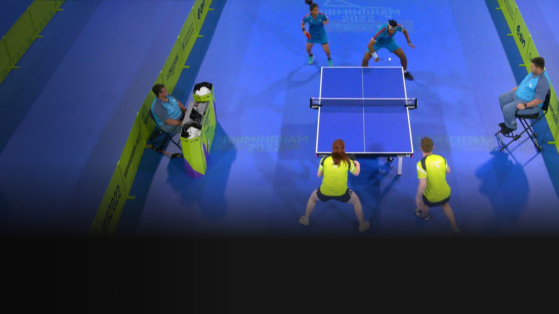 Mixed Doubles R32 Table Tennis 4 Aug 2022 Birmingham 2022