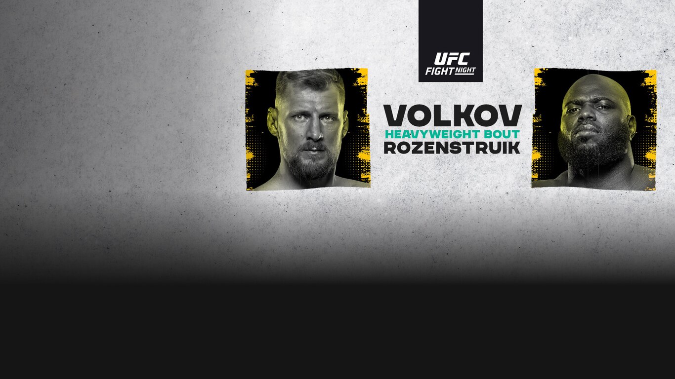 UFC Fight Night: Volkov vs Rozenstruik