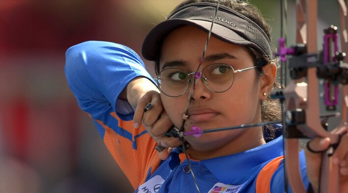 India Clinch Gold In Compound Women's Team - 4 Aug 2023 from Hyundai Archery World Cup 2023 
