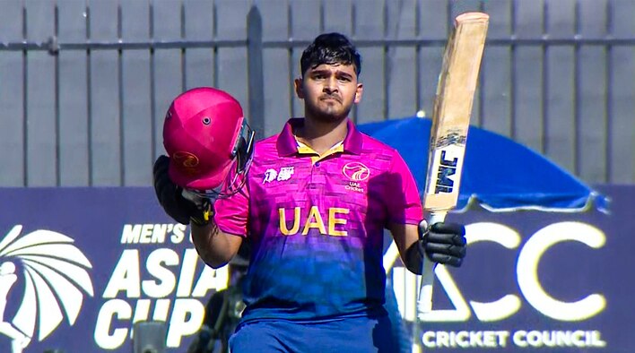 Aryan's 150 Boosts UAE Total from ACC U-19 Asia Cup 2024 