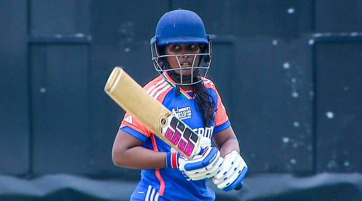 Trisha’s Maiden Fifty Steers India To Victory from ACC U-19 Women's Asia Cup 2024 