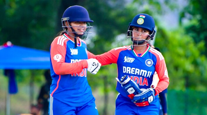 India Beat SL In An Enthralling Super 4 Match - Highlights - 20 Dec 2024 from ACC U-19 Women's Asia Cup 2024 