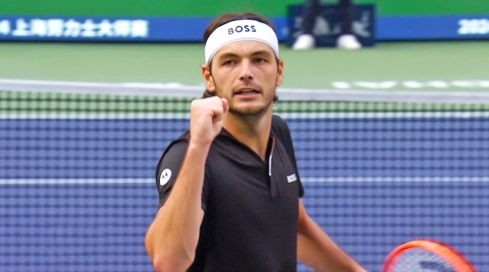 Fritz Outplays Goffin In Straight Sets - Highlights - 11 Oct 2024 from ATP Masters 1000 - Rolex Shanghai Masters 2024 