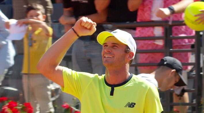 Paul Secures A Gritty Win Against Hurkacz - Highlights - 16 May 2024 from Internazionali BNL dItalia Rome 2024 