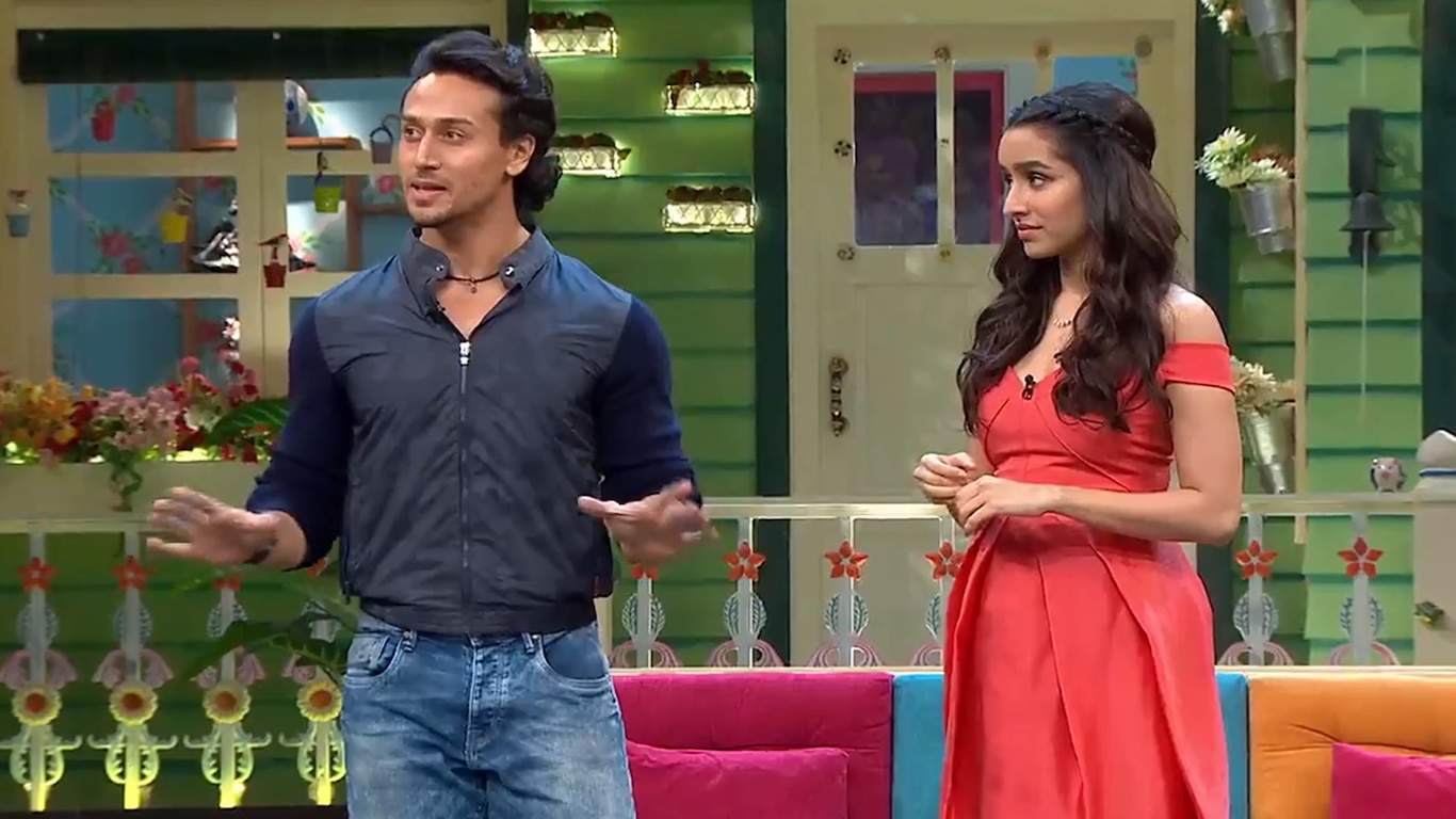 Tiger Shroff and Shraddha Kapoor in Kapil's Mohalla