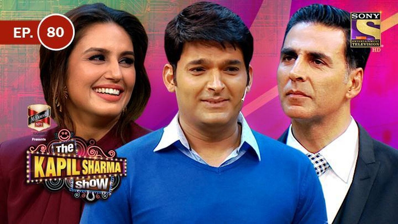 Akshay Kumar And Huma Qureshi In Kapil's Show