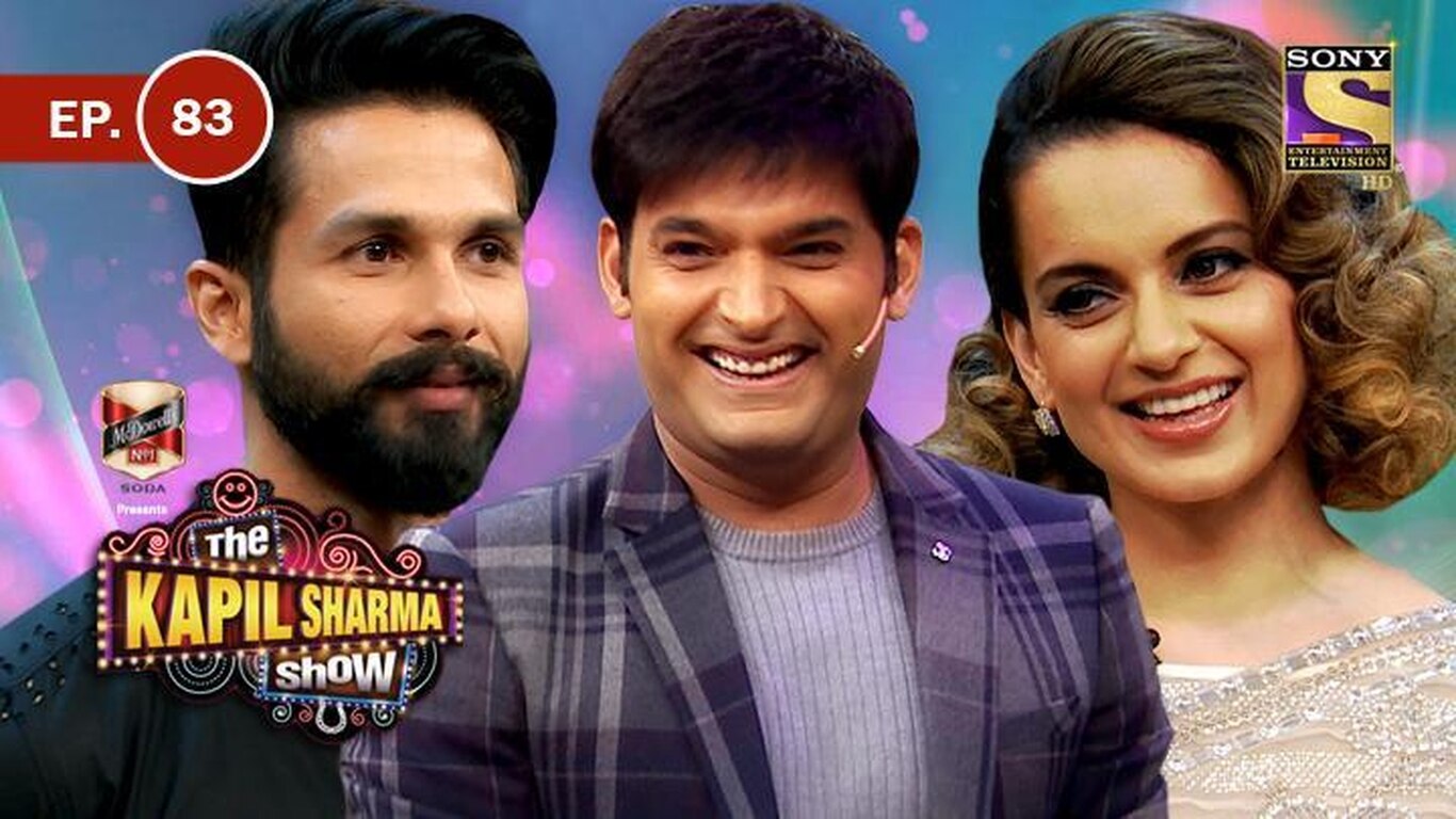 Shahid And Kangana In Kapil's Show