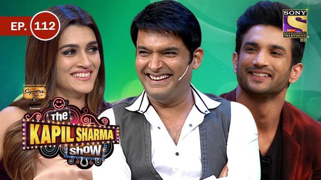 Sushant and Kriti in Kapil's Show