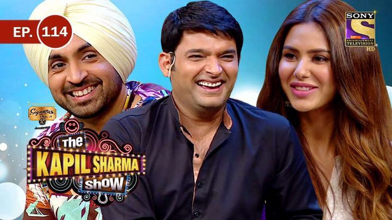 Diljit Dosanjh And Sonam In Kapil's Show