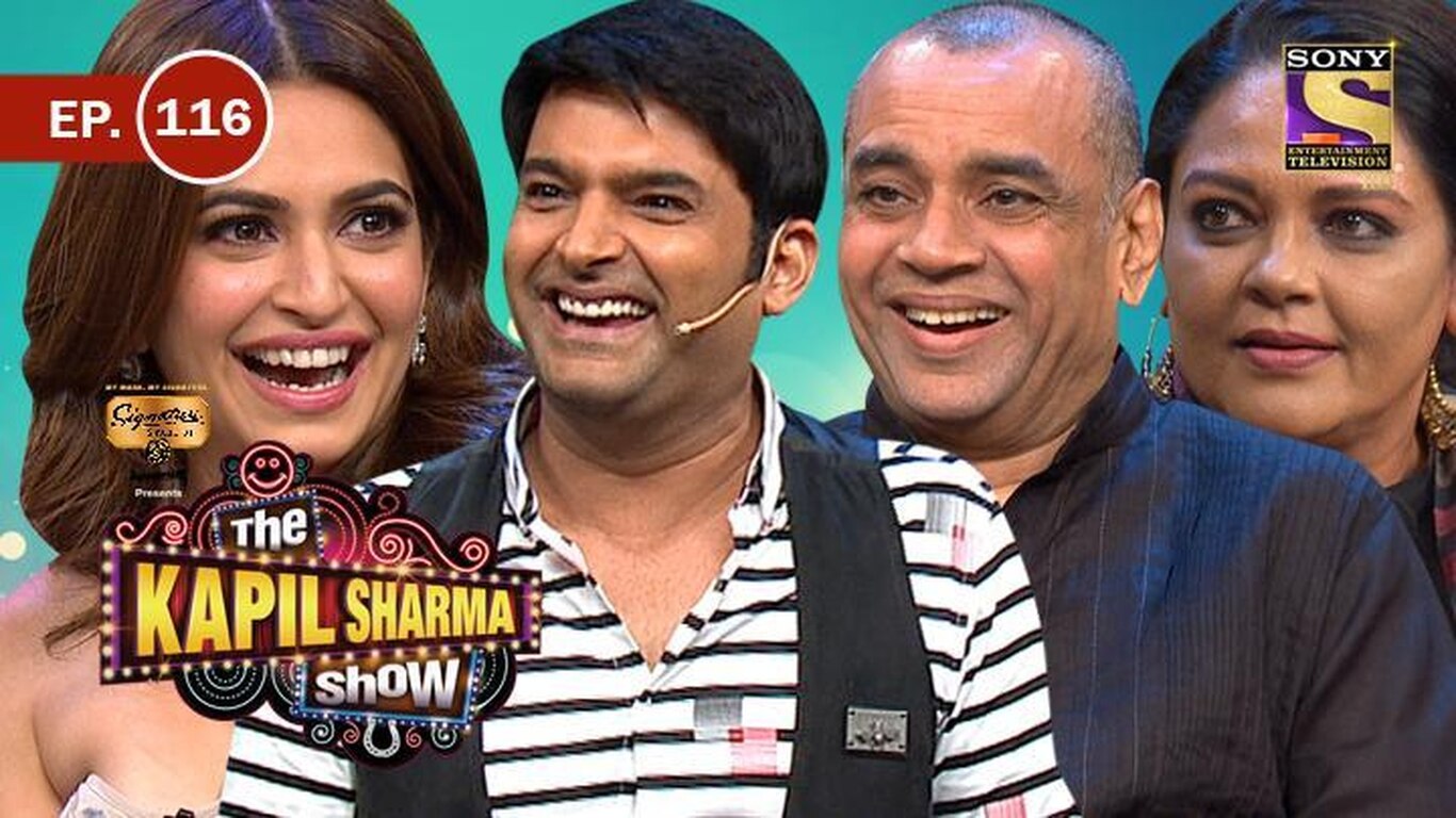 Paresh Rawal, Kartik Aaryan and Kriti Kharbanda in Kapil's Show