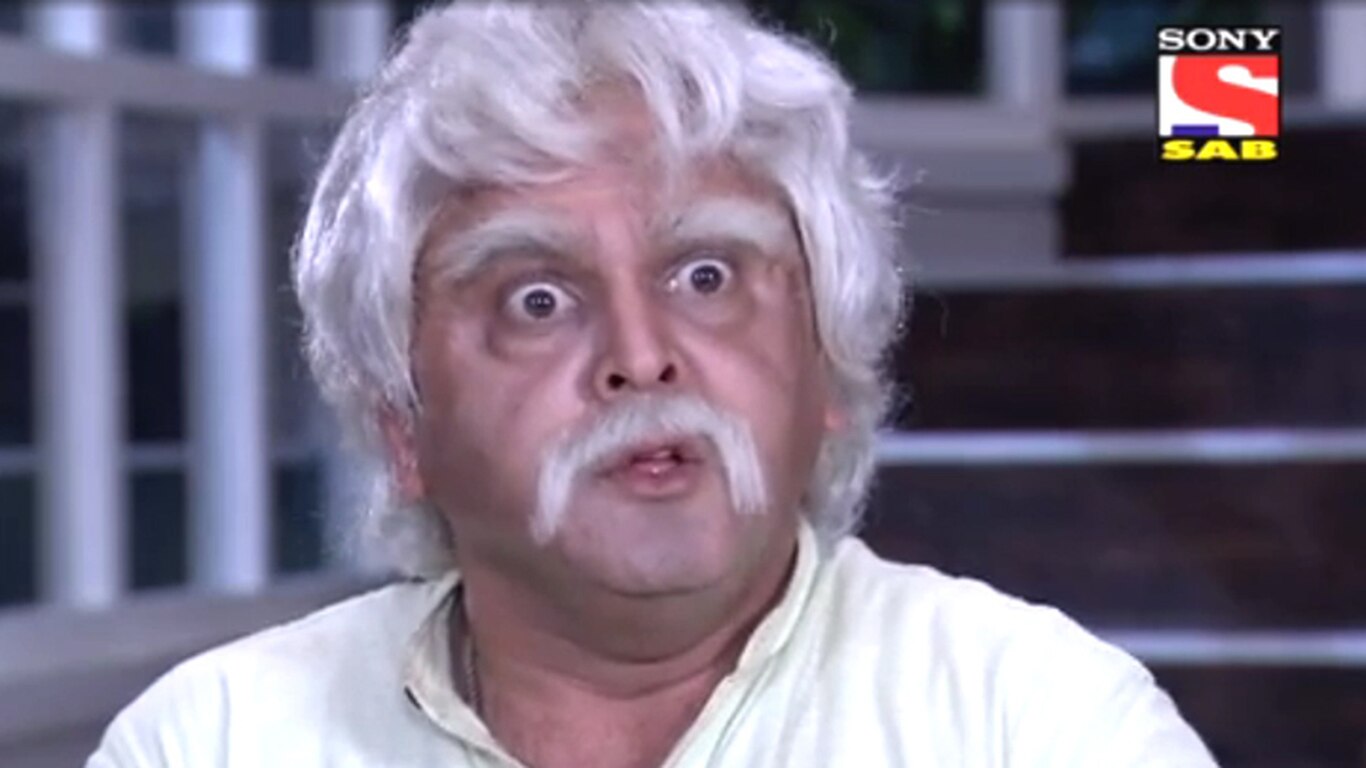 Duggu turns Vicky into an Old Man
