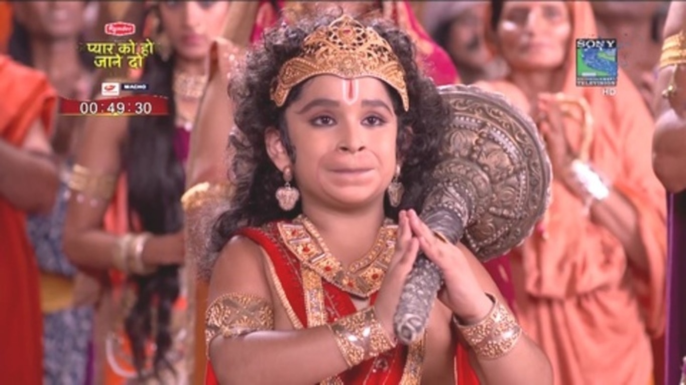 Hanuman Gets Nav Durga's Blessings