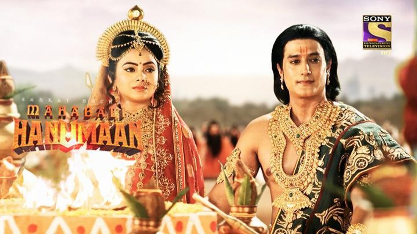 Hanuman Brings Sage Chyawan To Ayodhya