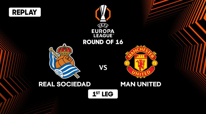 Replay - Real Sociedad vs Manchester United - 1st Leg - R16 - 6 Mar 2025 from UEFA Europa League 2024-25 