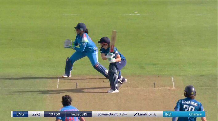Four! Sciver-Brunt Sends It Racing To The Ropes from India Women's Tour of England 2025 