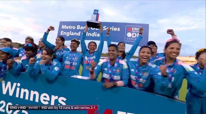 India Clinch Their Second Straight ODI Series In England from India Women's Tour of England 2025 