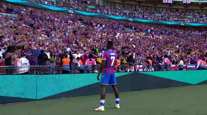 Goal! Sarr Sparks Mayhem With A Stunning Equaliser For Palace from FA Community Shield 