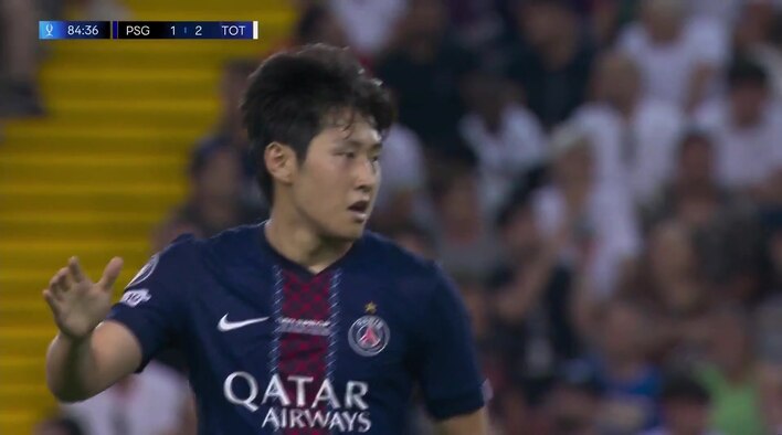 Goal! Lee Strikes Gold To Ignite PSG's Comeback Push from UEFA Super Cup 2025 