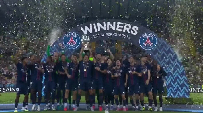 PSG Begin Their Season With Glorious European Success from UEFA Super Cup 2025 