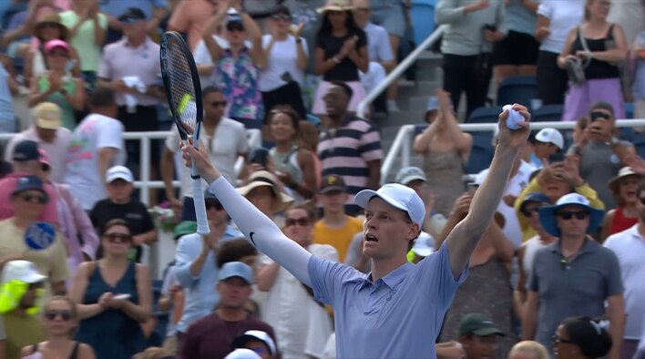 Jannik Sinner vs Terence Atmane - Semi-final - Highlights - 17 Aug 2025 from ATP Masters 1000 Western & Southern Open 