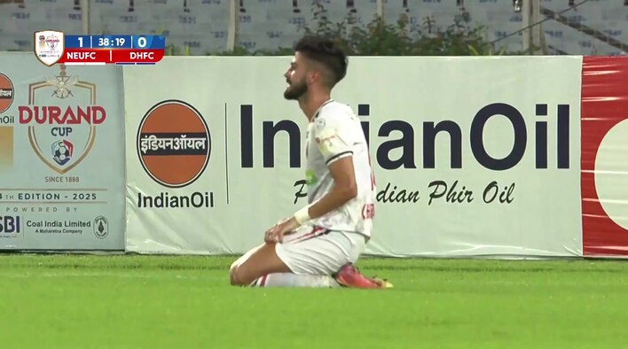 Chance! Chema Flubs A Sitter From Close Range from IndianOil Durand Cup 2025 