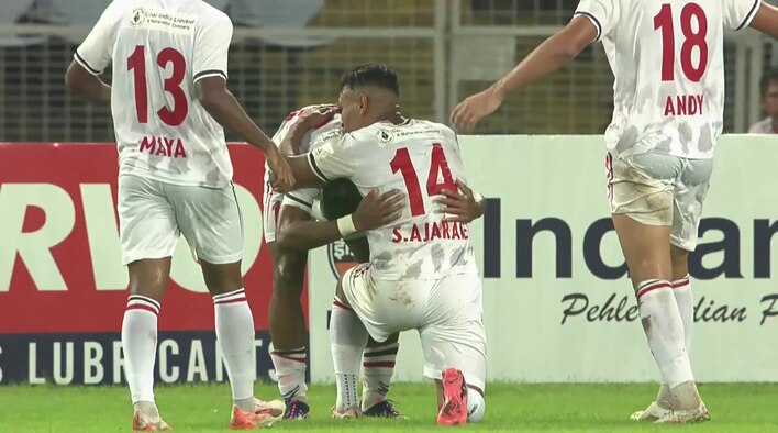 Goal! Parthib Bends One Past Mirshad To Double The Lead from IndianOil Durand Cup 2025 