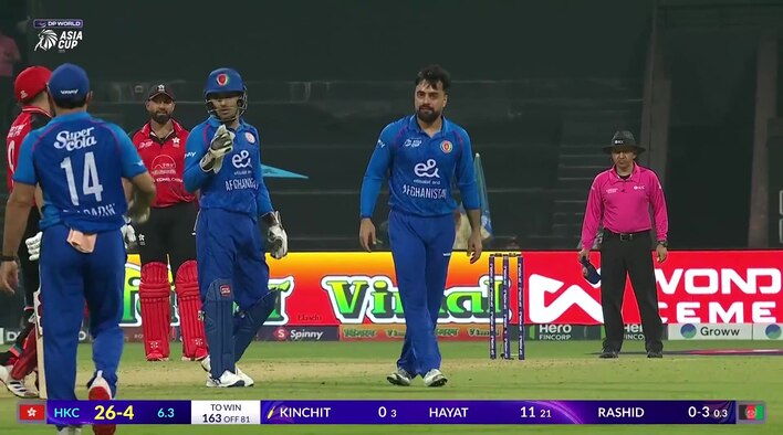 DRS! Afghanistan Appeal In Vain, Kinchit Survives Double Scare from Asia Cup 2025 