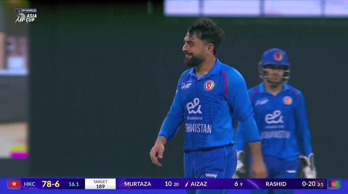 Wicket! Aizaz Mis-Hits The Slog, Nabi Completes A Smart Catch from Asia Cup 2025 