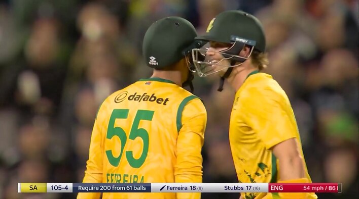 Big Over! Ferreira-Stubbs Goes After Rashid, Slam Him For 20 Runs from South Africa Tour Of England 2025 