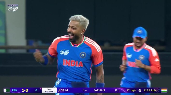 6-Over Powerplay Recap - India vs Pakistan - 1st Innings  from Asia Cup 2025 