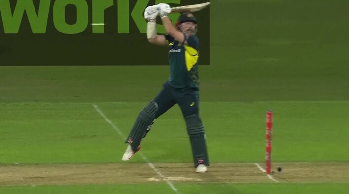 Six! Head Dispatches The Short Ball Over Third Man With Ease from Australia Tour of New Zealand 2025 