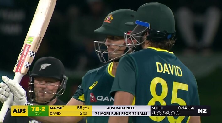 Fifty! Marsh Goes Big Twice To Complete An Explosive Fifty from Australia Tour of New Zealand 2025 