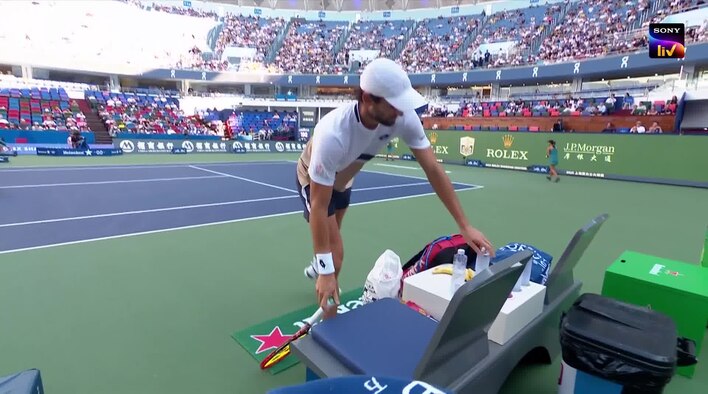 Game Point! Vacherot Secures The First Point Of The Game from ATP Masters 1000 - 2025 Shanghai Open 